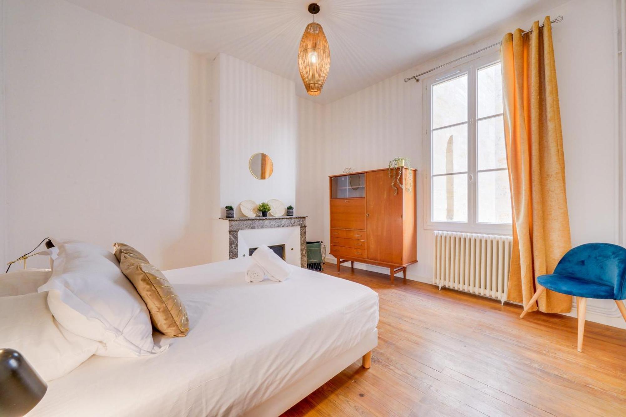 Le New Vintage - Appt En Plein Coeur De Bordeaux Apartment Luaran gambar