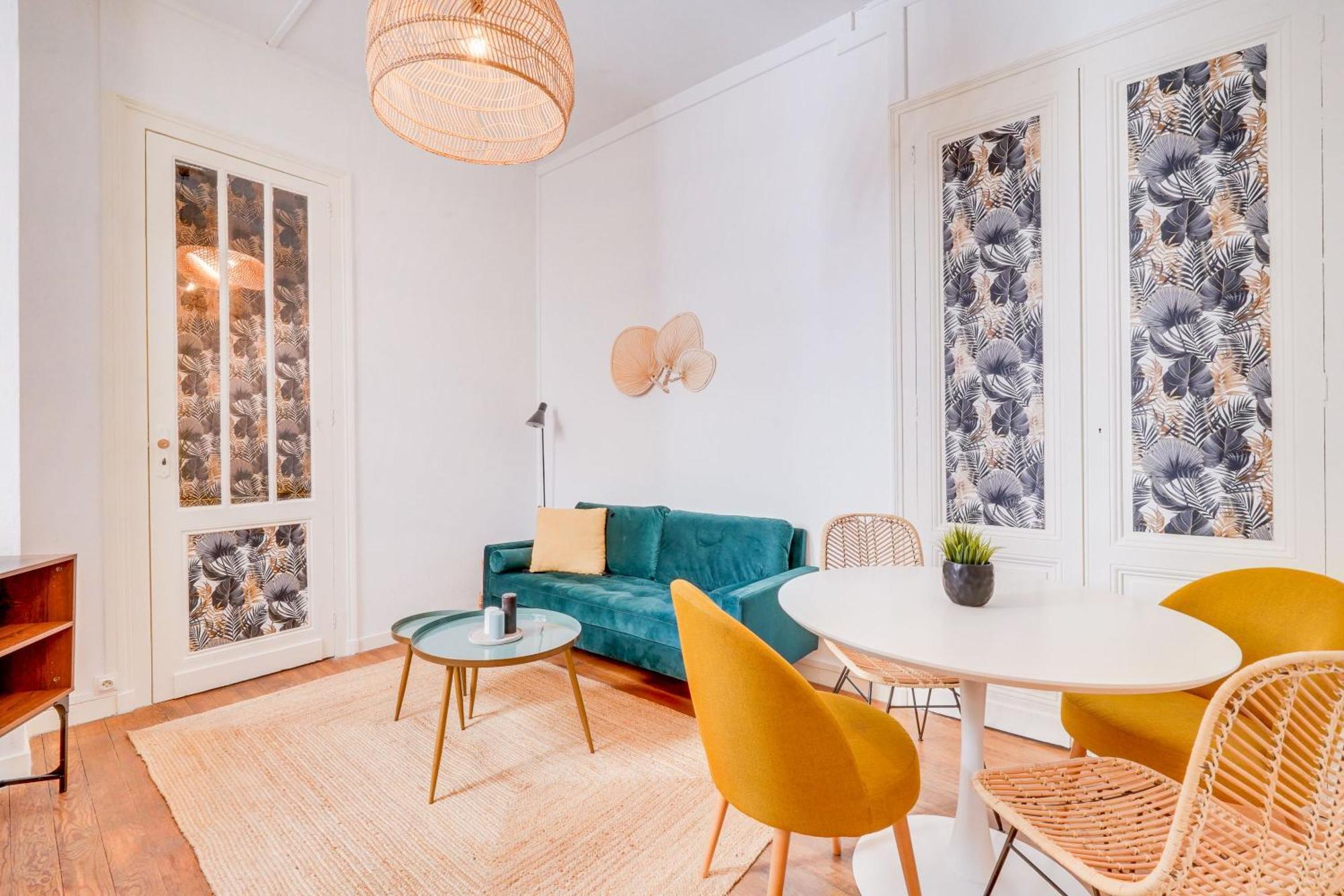 Le New Vintage - Appt En Plein Coeur De Bordeaux Apartment Luaran gambar