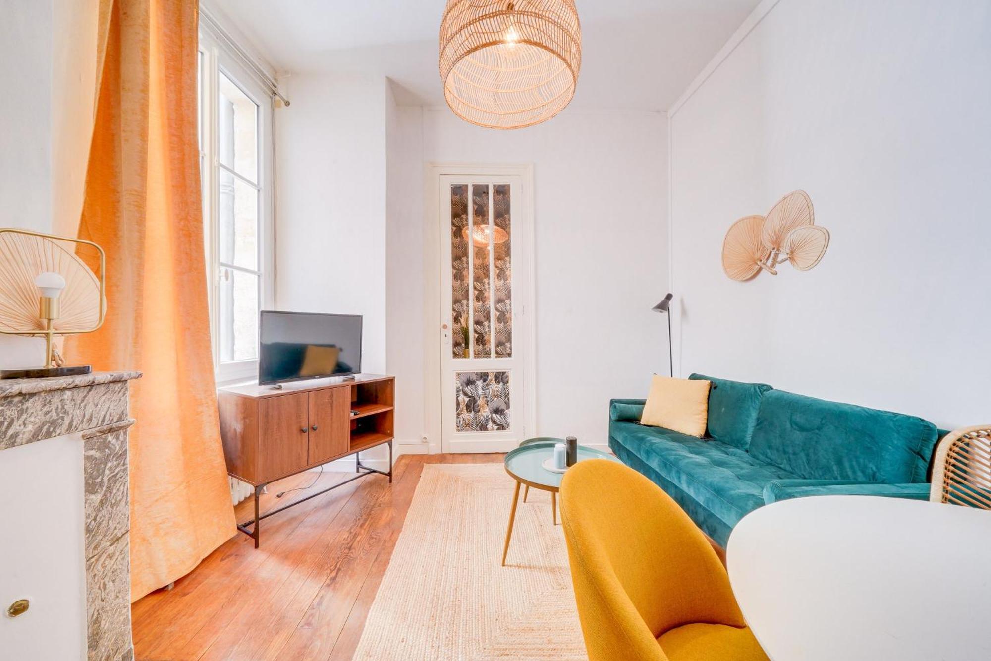 Le New Vintage - Appt En Plein Coeur De Bordeaux Apartment Luaran gambar
